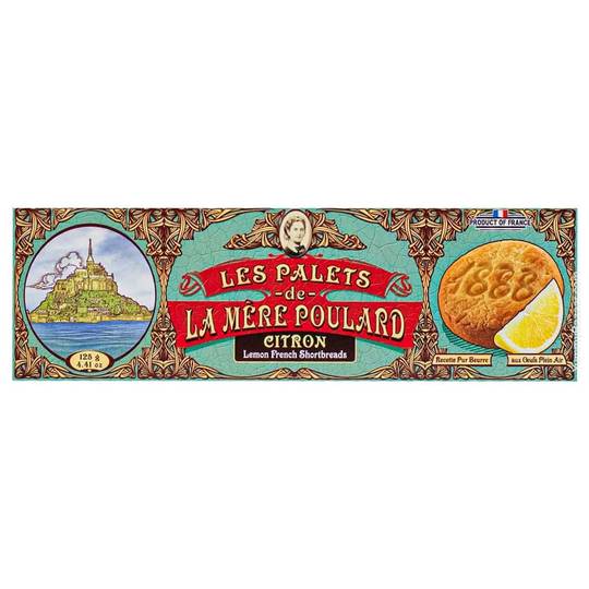 La Mere Poulard French Lemon Cookies Palets 1