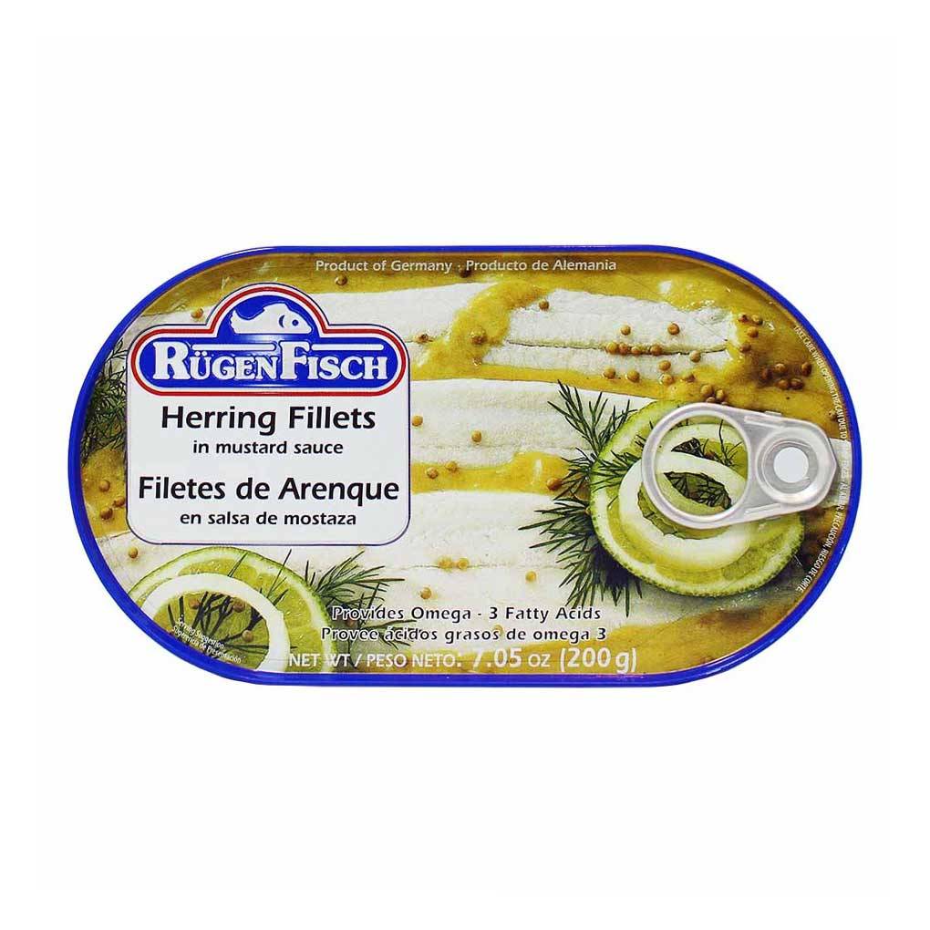 Rugen Fisch Herring Fillets in Mustard Sauce 1