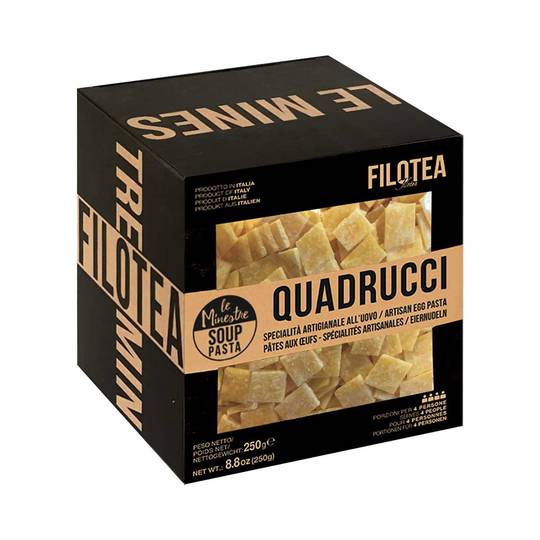 Filotea Quadrucci Soup Artisan Egg Pasta 1