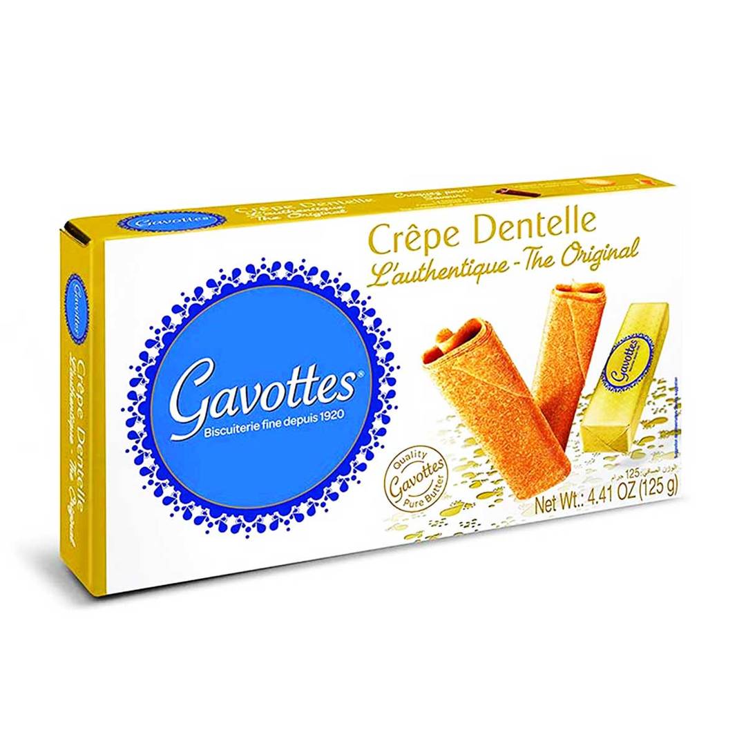 Gavottes French Crispy Crepe Dentelle Cookies 1