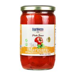 Barbiero Marinara Pasta Sauce, 100% Italian Tomatoes & EVOO 1