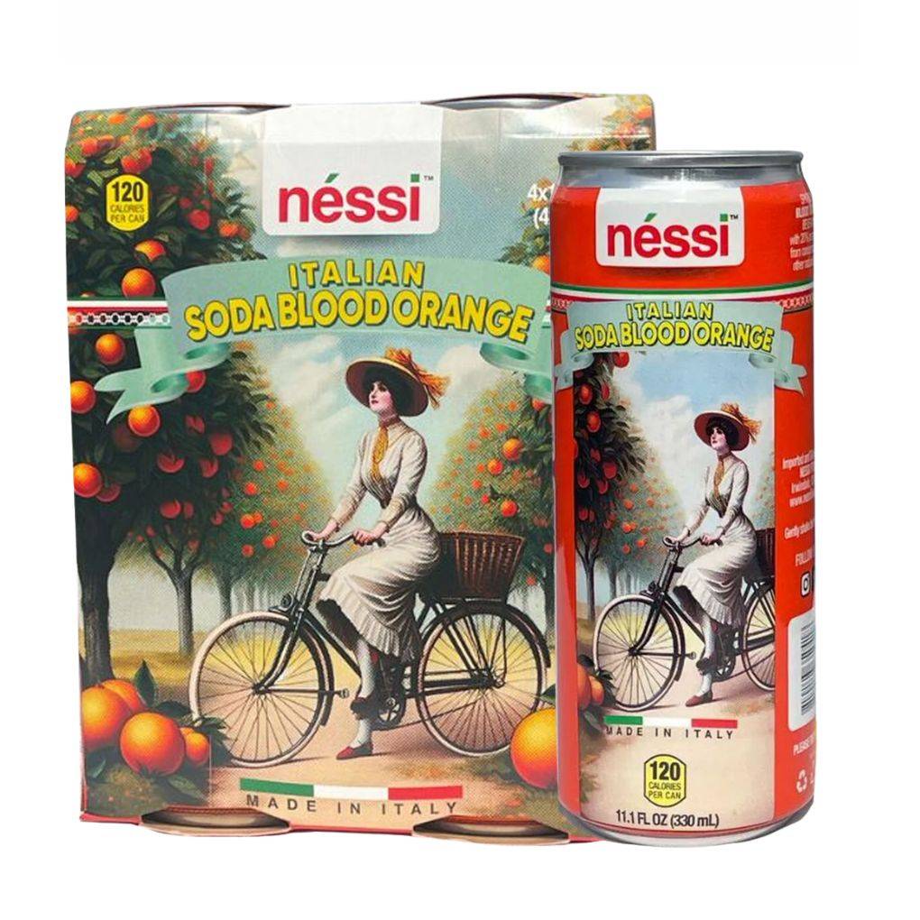 Nessi Italian Blood Orange Soda 1