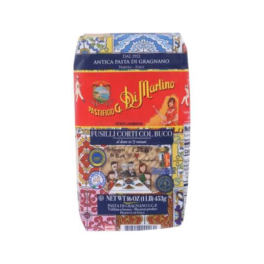 Di Martino Dolce & Gabbana Fusilli Corti Col Buco Pasta Gragnano, IGP 1