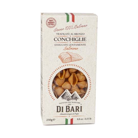 Di Bari Conchiglie Pasta with Salmon, Bronze Cut 1
