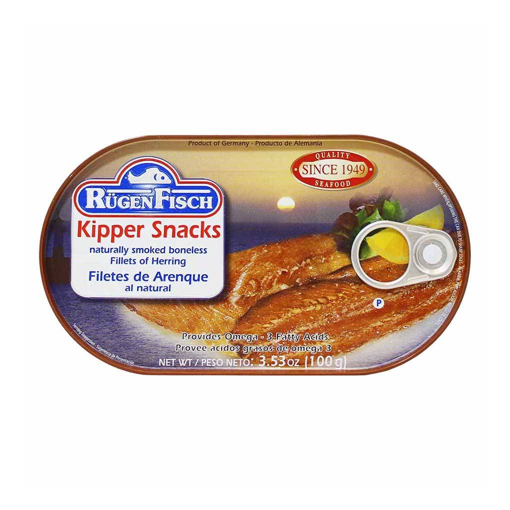 Rugen Fisch Smoked Herring Kipper Snacks 1