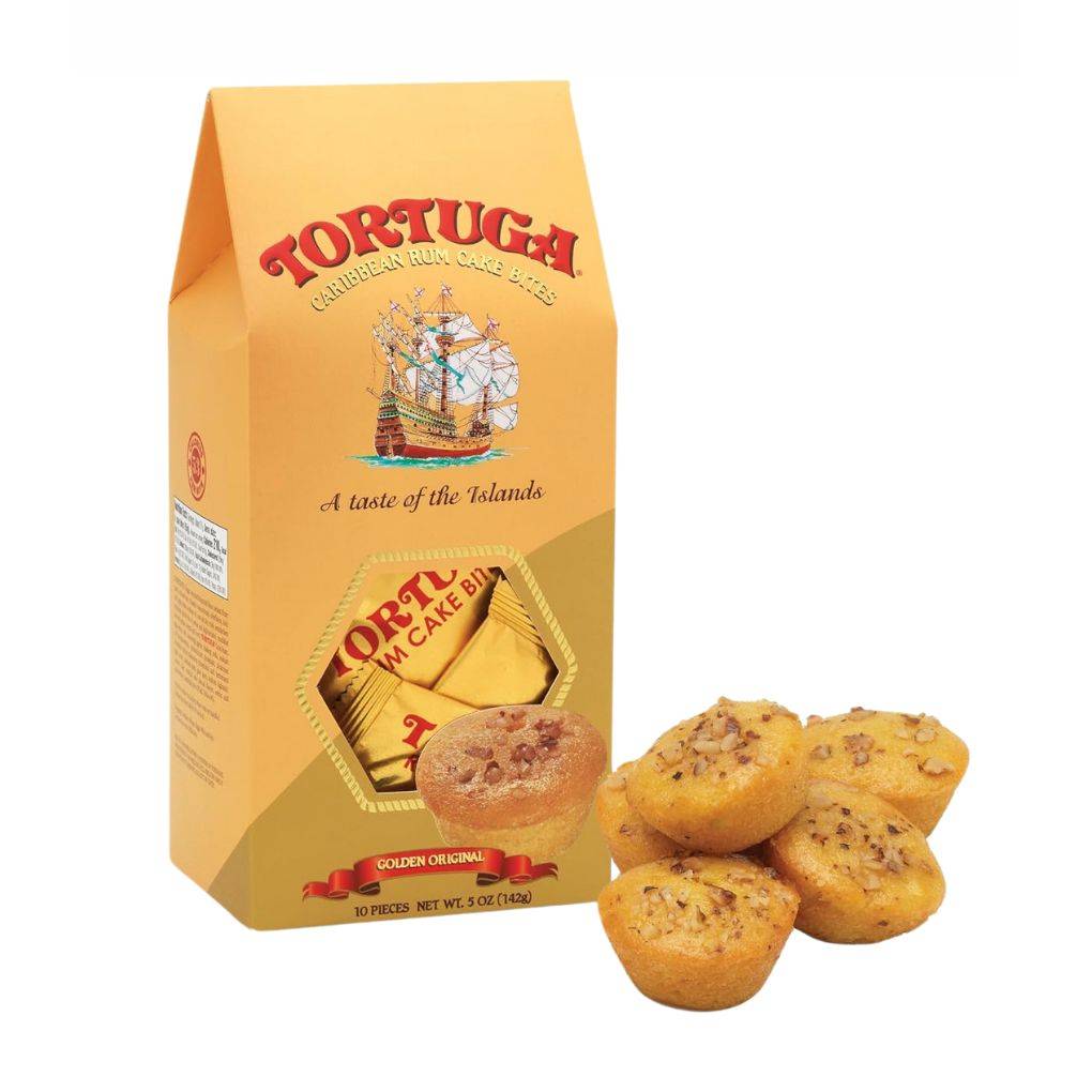 Tortuga Caribbean Rum Cake Bites, 10-Piece 1