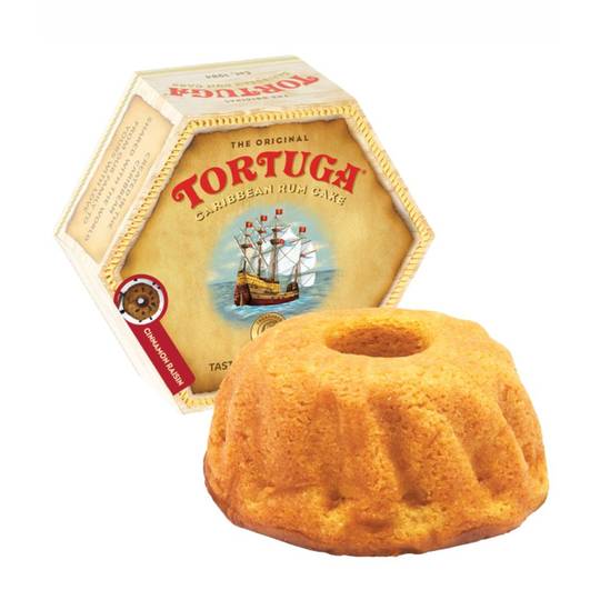 Tortuga Cinnamon Raisin Rum Cake, Large 1