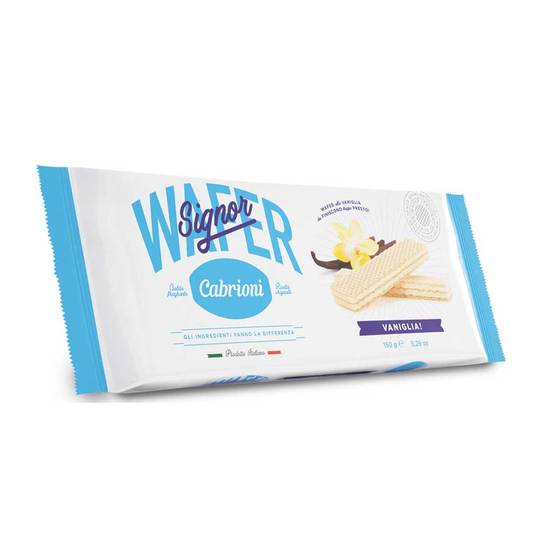 Cabrioni Italian Vanilla Signor Wafer, No Palm Oil 1