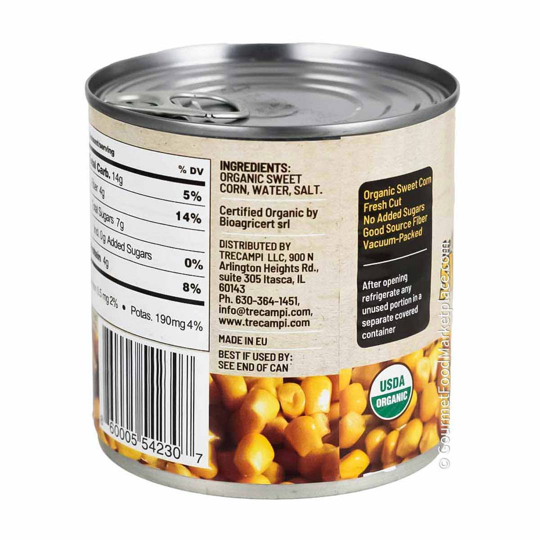 Belfiore Organic Sweet Corn, No Added Sugar 2