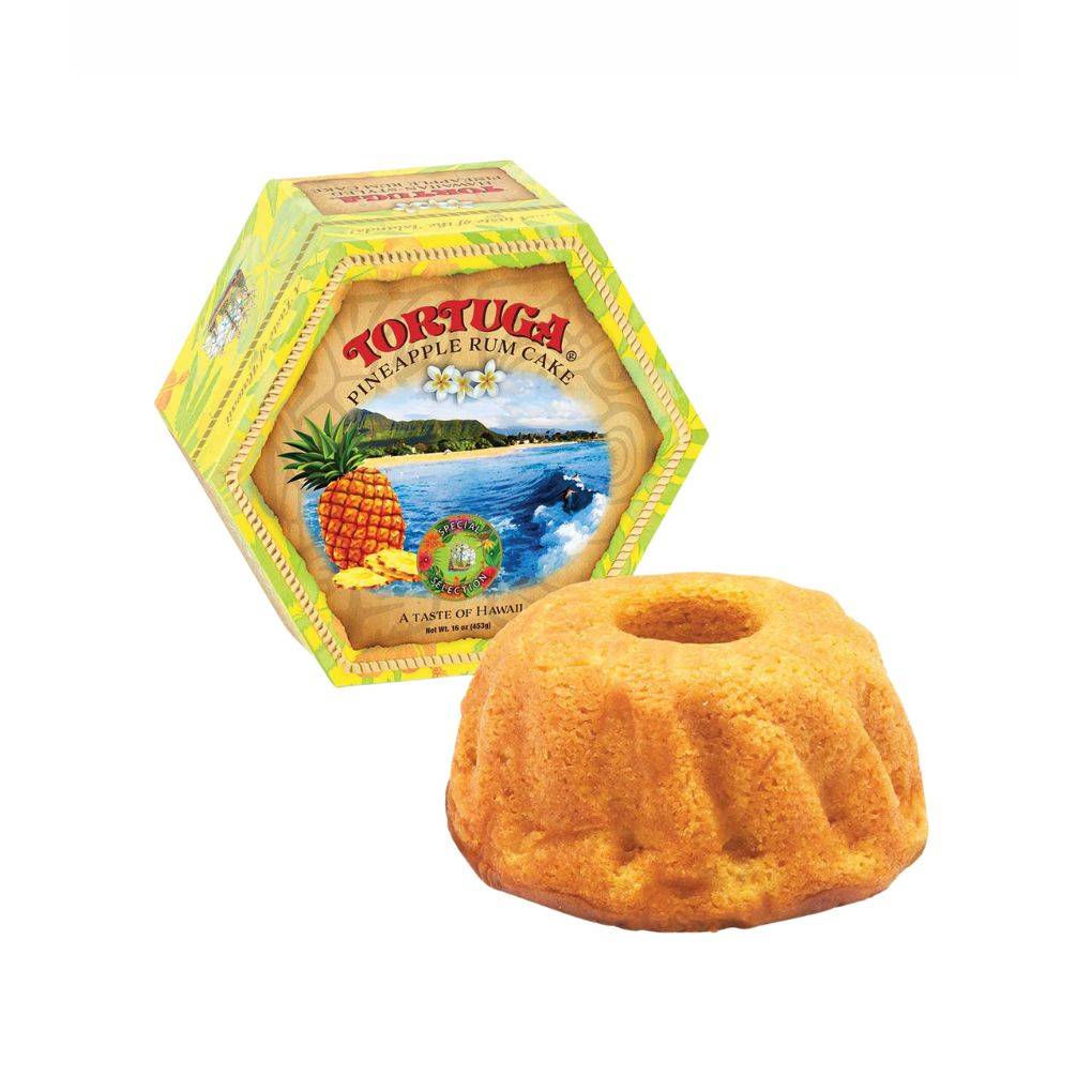 Tortuga Hawaiian Pineapple Rum Cake, Small 1
