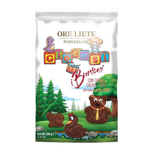 Ore Liete Biscuits w/ Puffed Rice, Cocoa & Honey 1