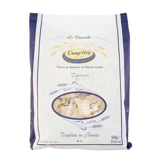 Camp’Oro Taccozze Pasta, Bronze Cut 1