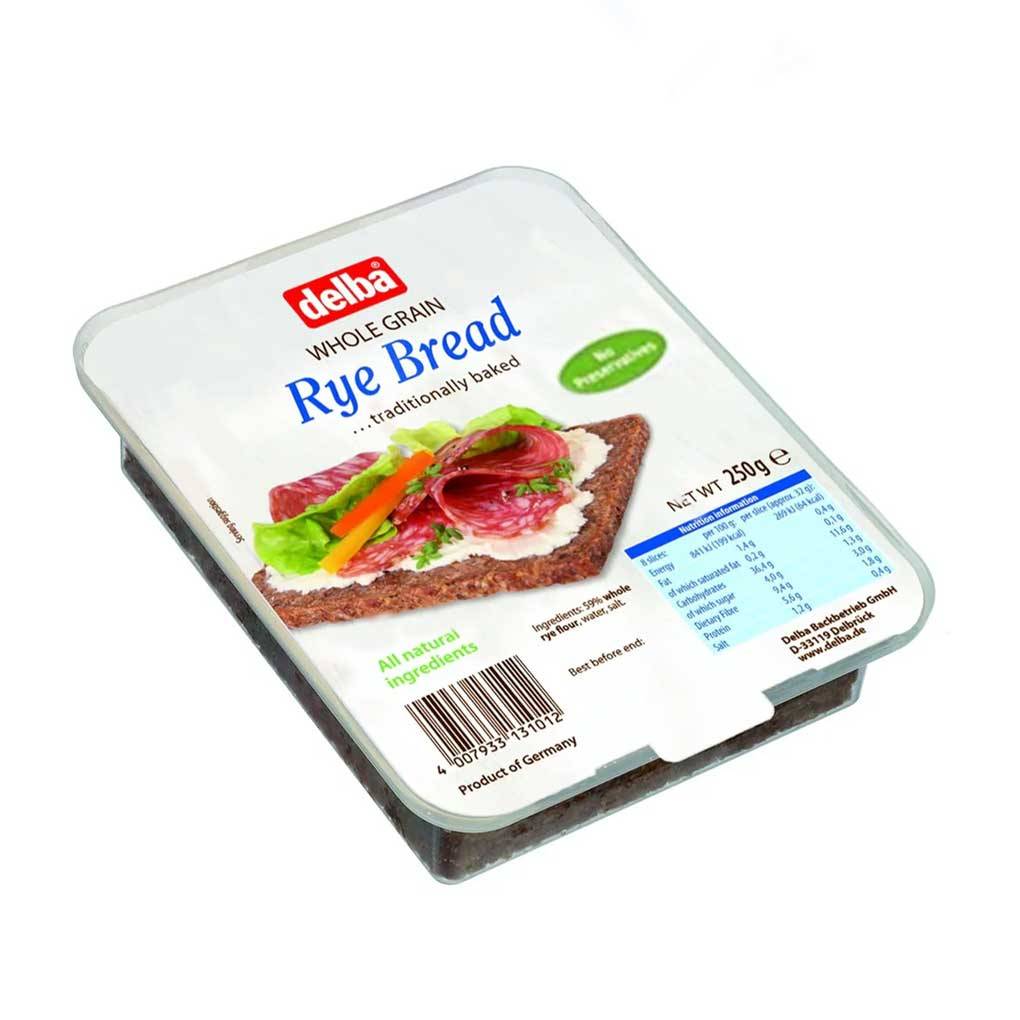 Delba German Whole Grain Rye Bread 1