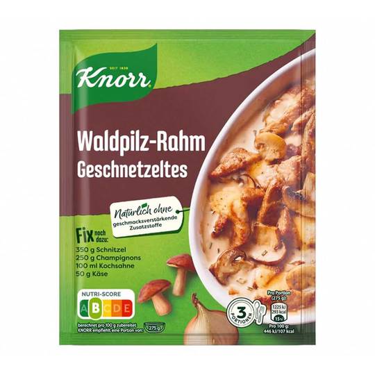 Knorr Forest Mushroom Cream Mix for Sliced Meat 1