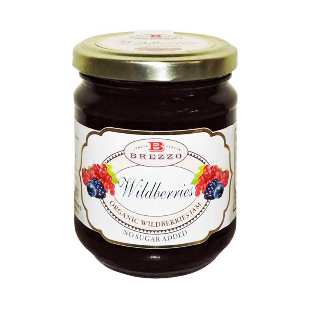 Brezzo Organic Wild Berries Jam, No Sugar Added 1