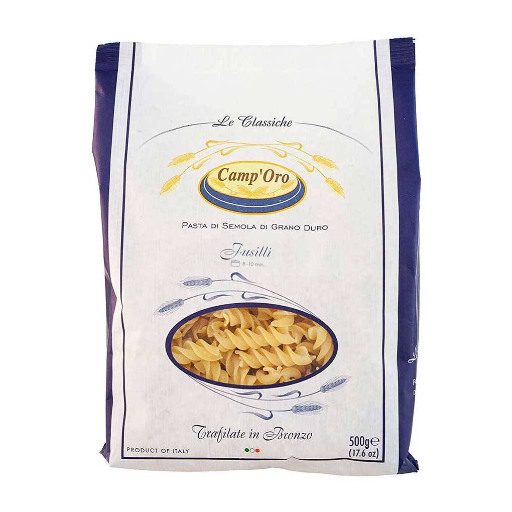 Camp’Oro Fusilli Pasta, Bronze Cut 1