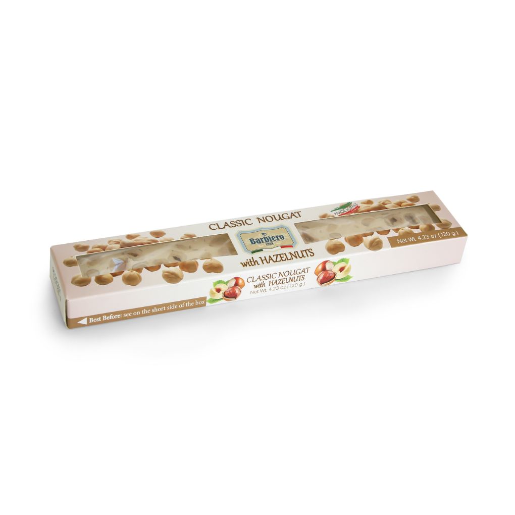 Barbiero Classic Nougat with Hazelnuts 1