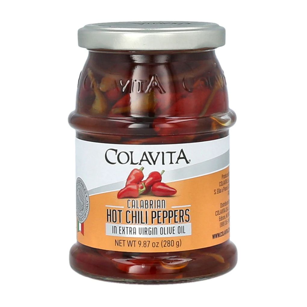 Colavita Hot Chili Peppers in EVOO 1