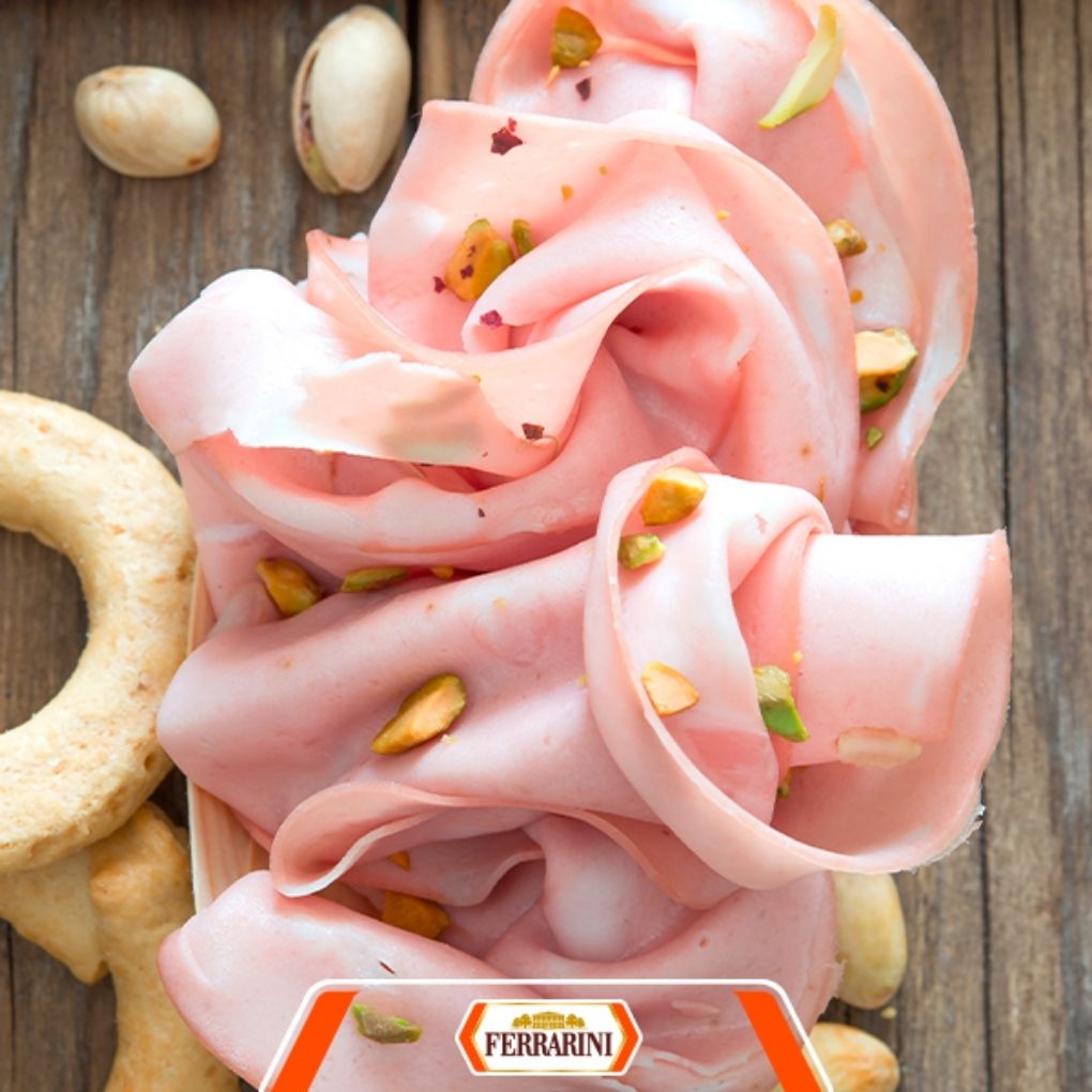 Ferrarini Mortadella with Pistachio 3
