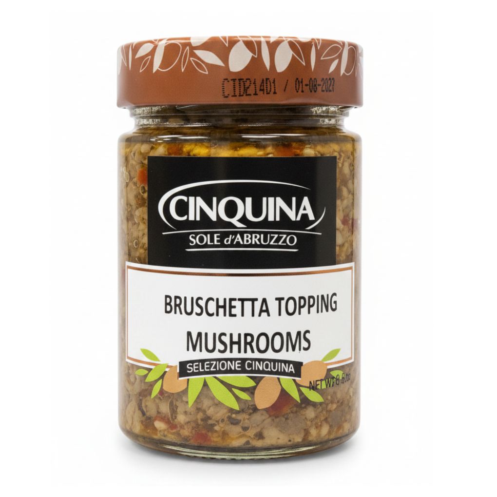 Cinquina Bruschetta Topping Mushrooms 1