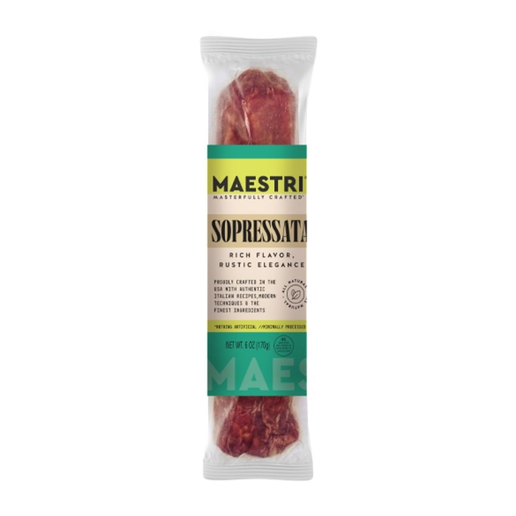 Maestri Soppressata Salami Chub 1