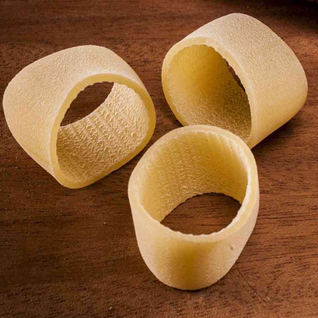 Colacchio Italian Calamarata Pasta, Bronze Cut 2