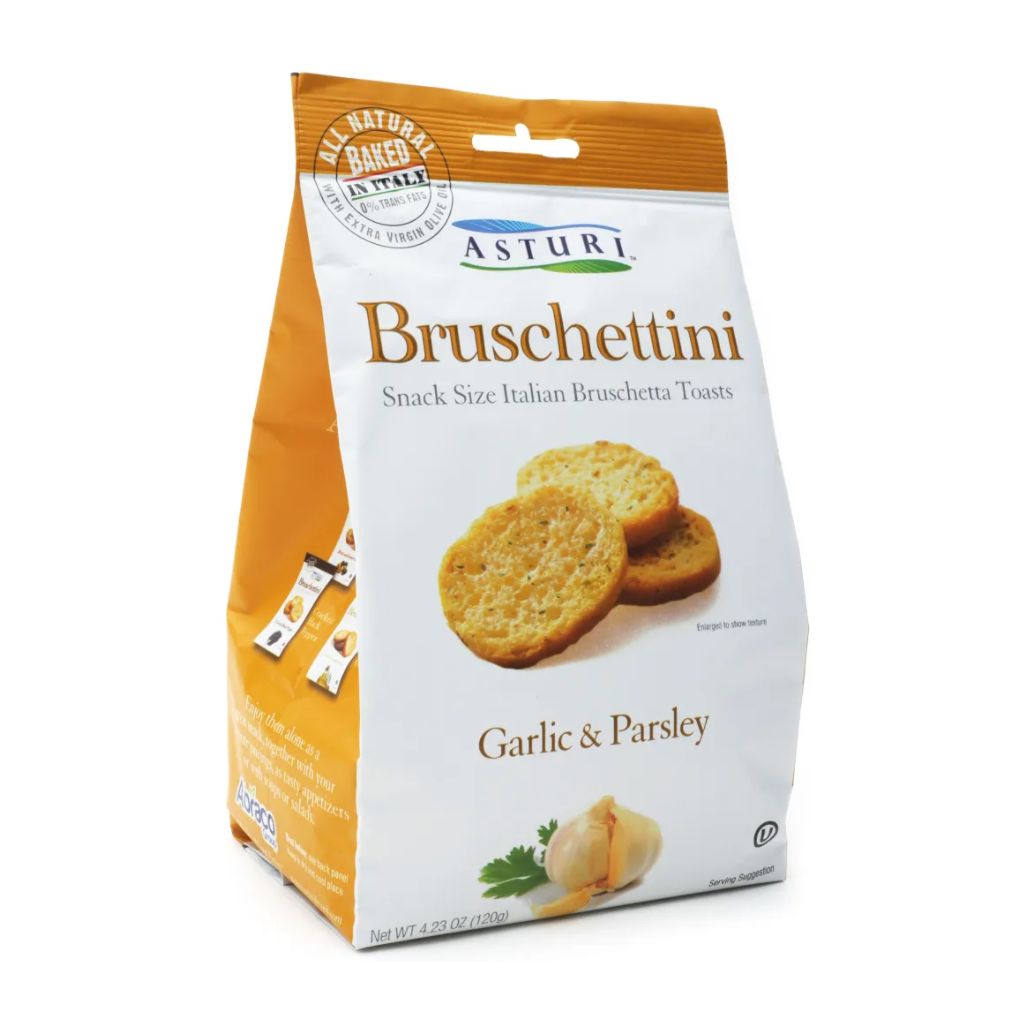 Asturi Garlic & Parsley Bruschettini 1