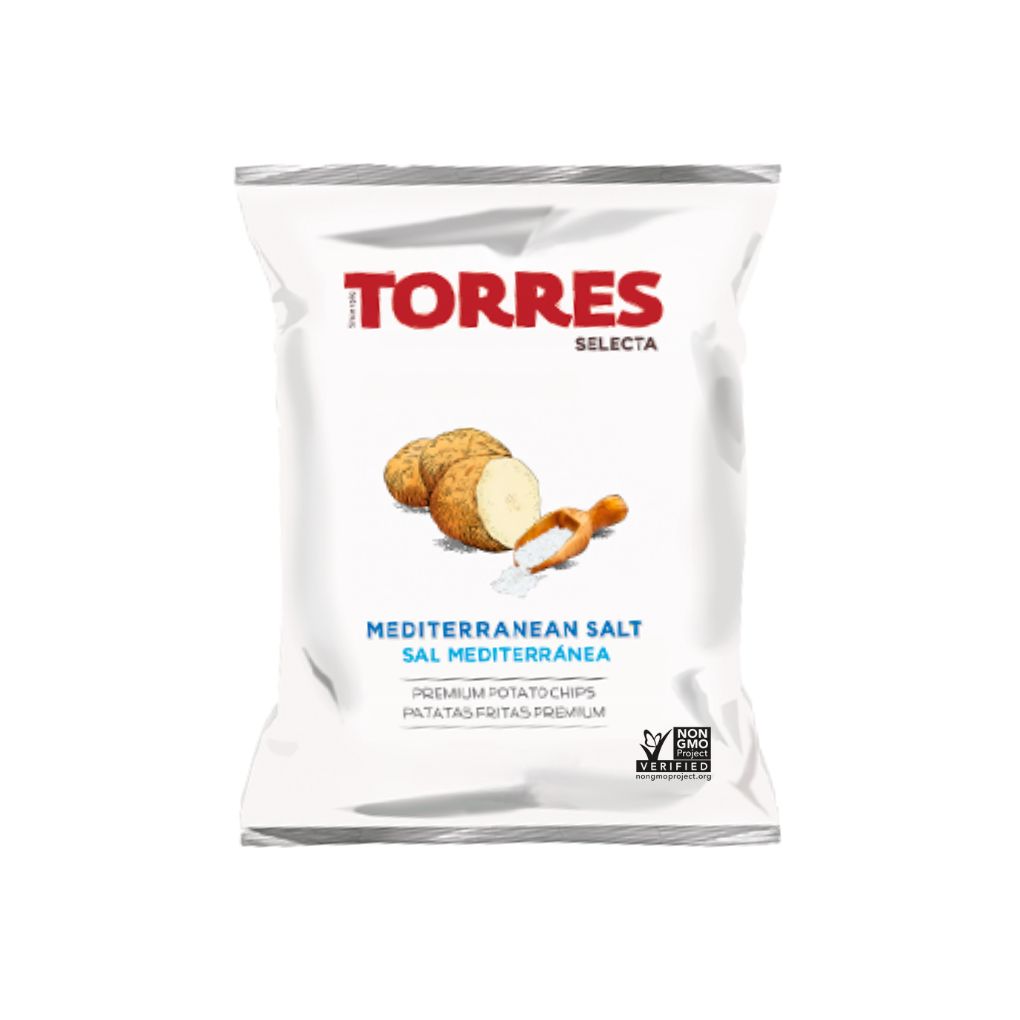 Torres Spanish Potato Chips with Mediterranean Salt 1