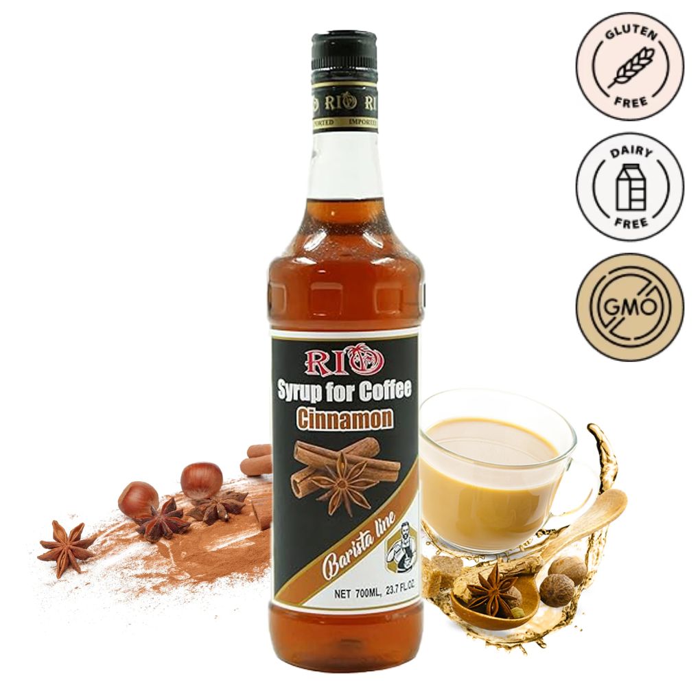 Rio Cinnamon Syrup for Coffee 1