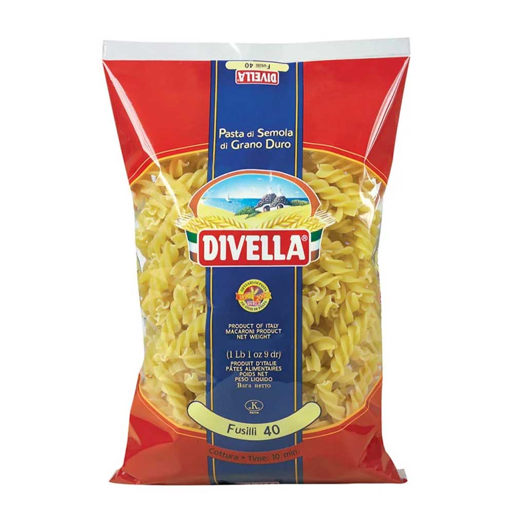 Divella Italian Fusilli Pasta 1