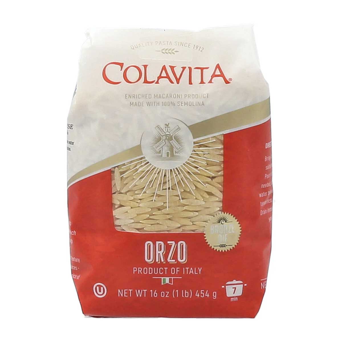 Colavita Italian Orzo Pasta 1