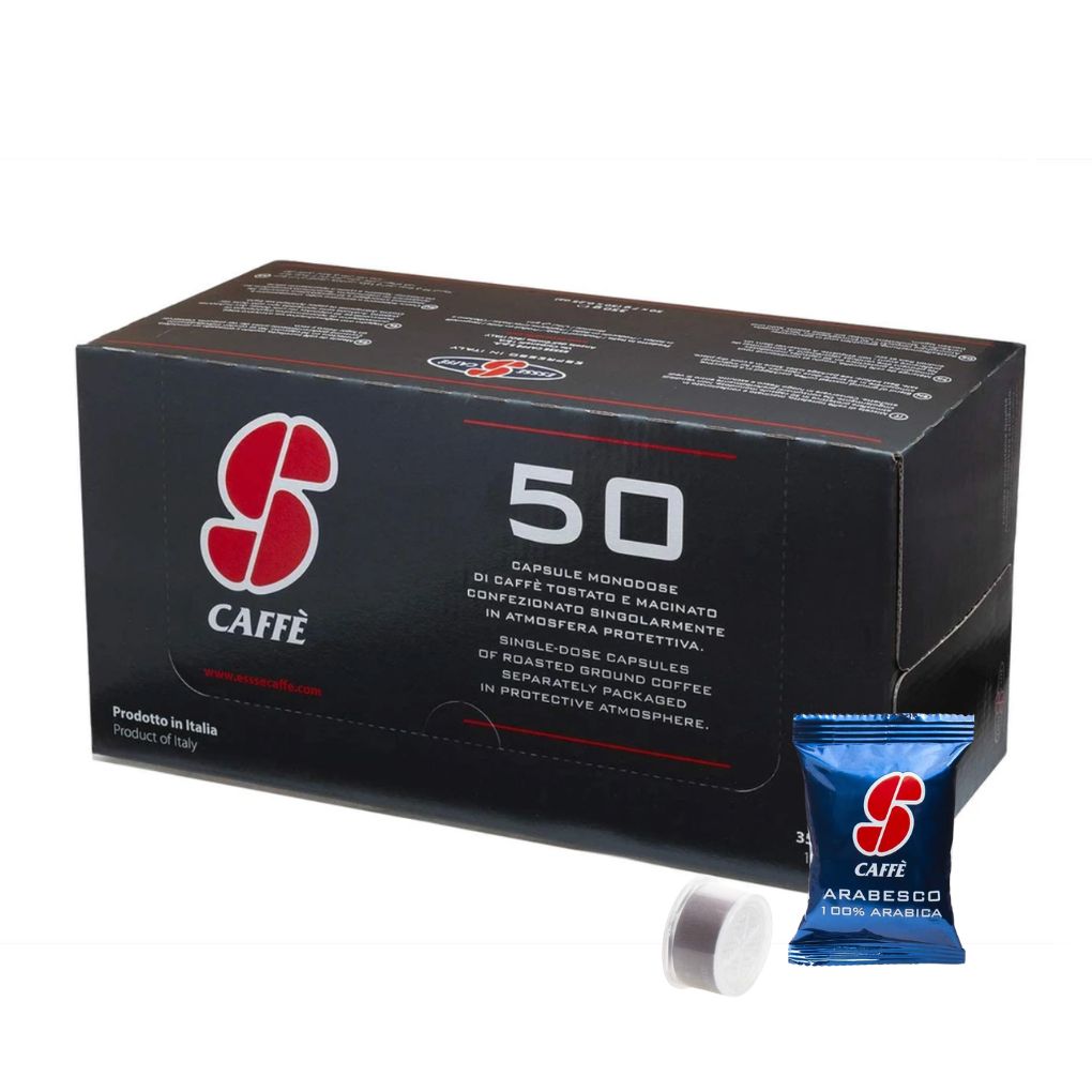 Essse Caffe Arabesco Espresso Capsules, 50-Pack 1