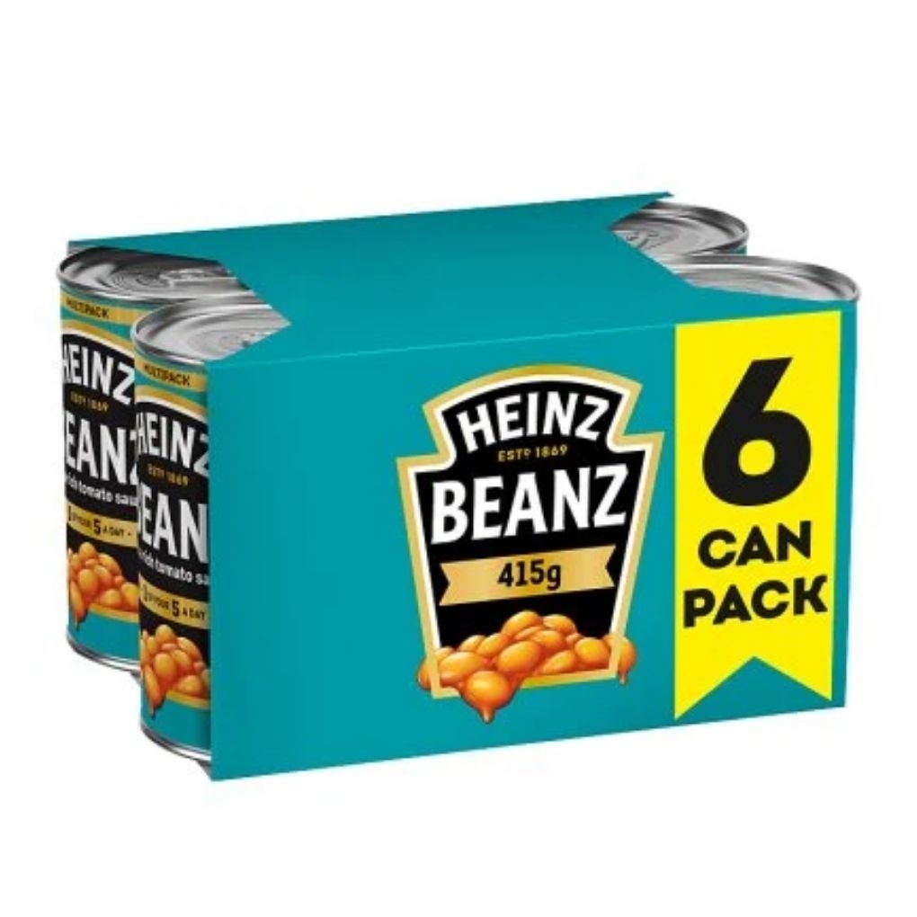 Heinz Baked Beans, 6-Pack 1