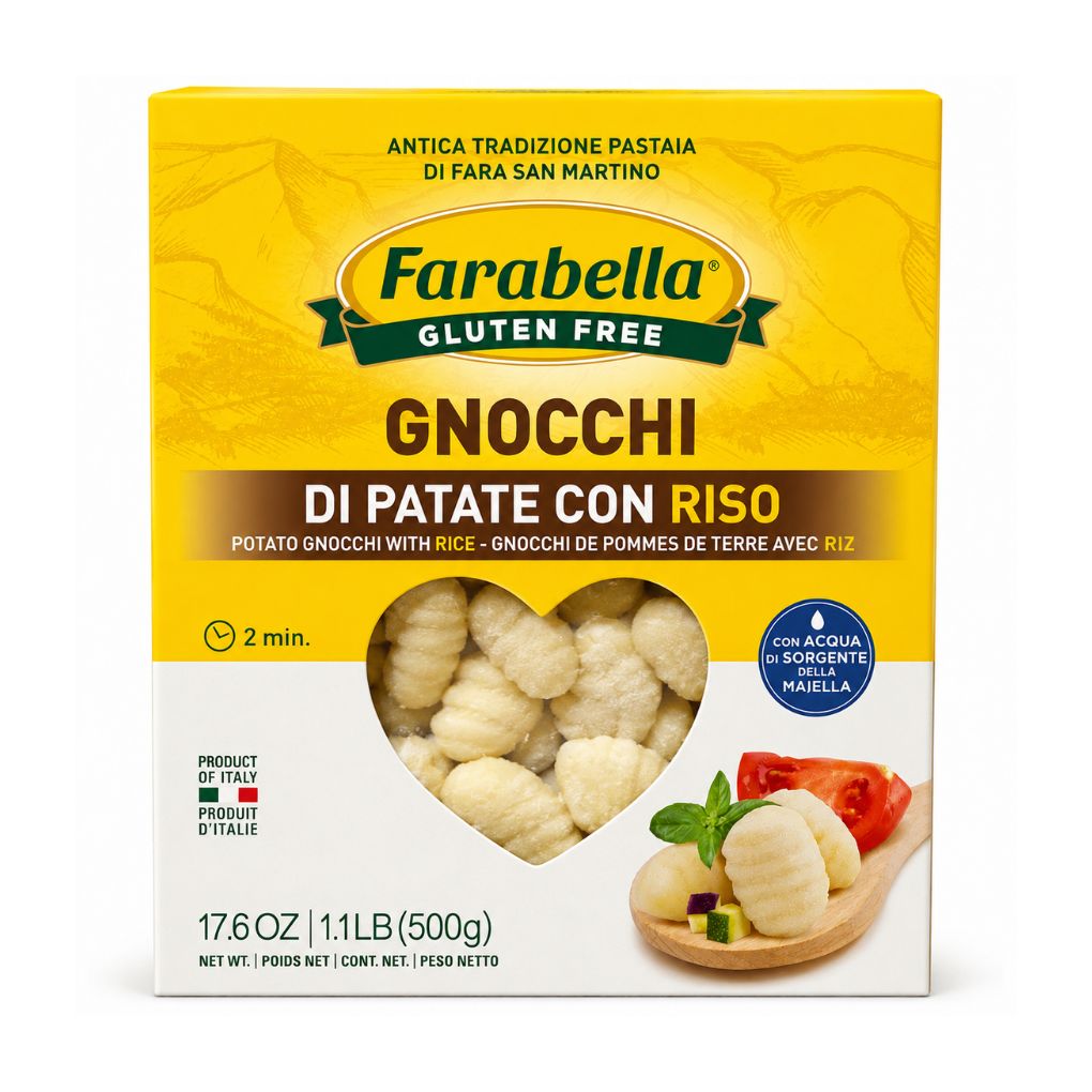 Farabella Gluten Free Potato Gnocchi with Rice 1