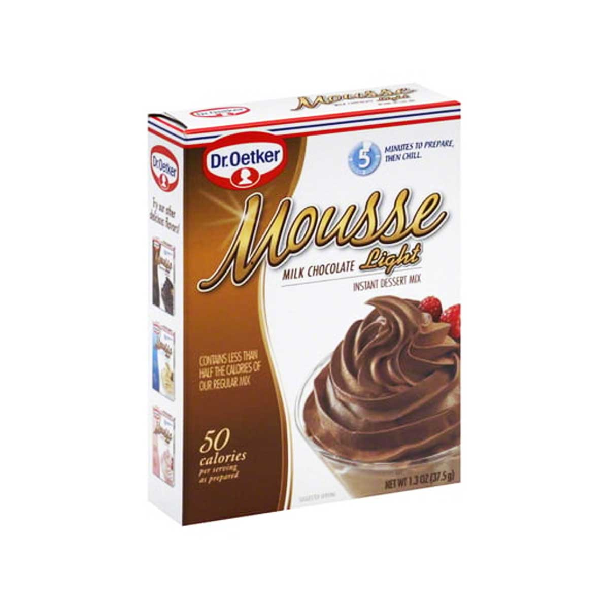 Dr. Oetker Milk Chocolate Mousse Mix, Light 1