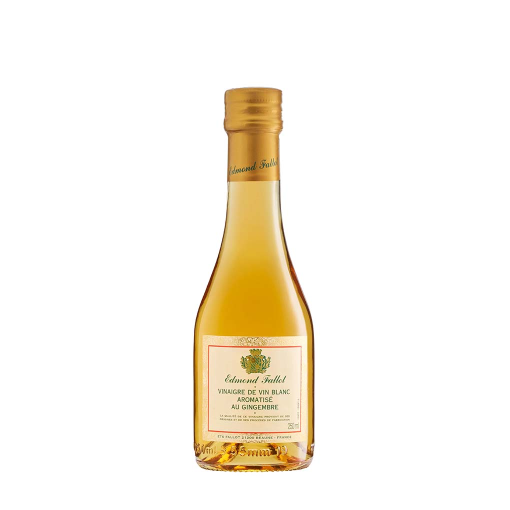 Edmond Fallot White Wine Vinegar Flavored with Ginger 1