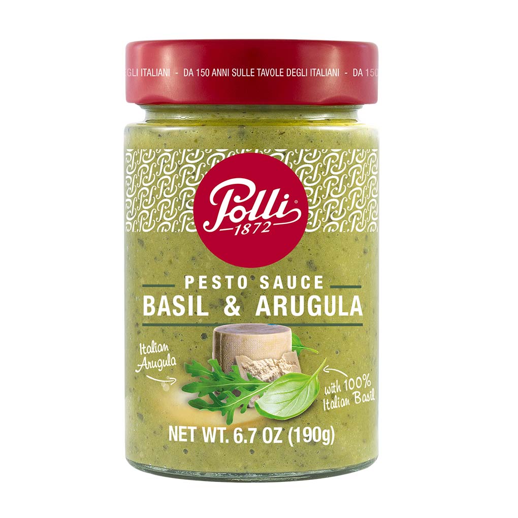 Polli Basil & Arugula Pesto Sauce 1