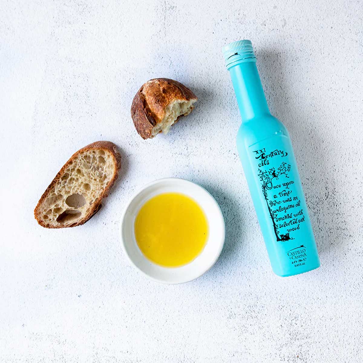 Castillo de Canena Arbequina Extra Virgin Olive Oil Delicately Smoked with Select Oak Wood 2