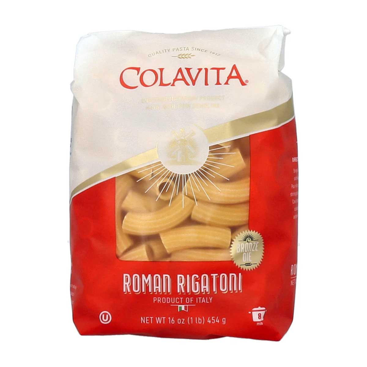 Colavita Italian Roman Rigatoni Pasta 1