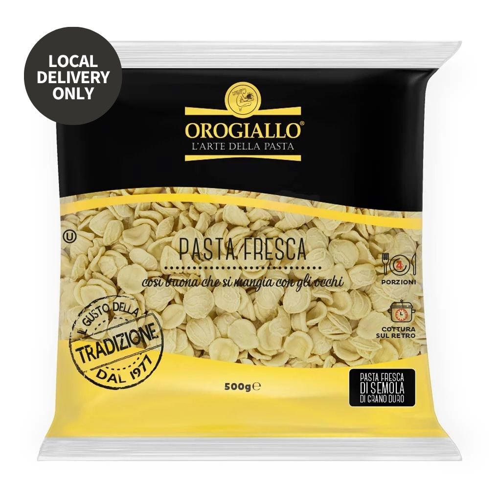 Oro Giallo Fresh Orecchiette Pasta 1