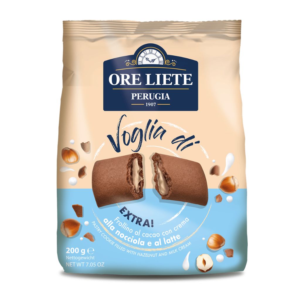 Ore Liete Chocolate & Hazelnut Cream Filled Cookies 1