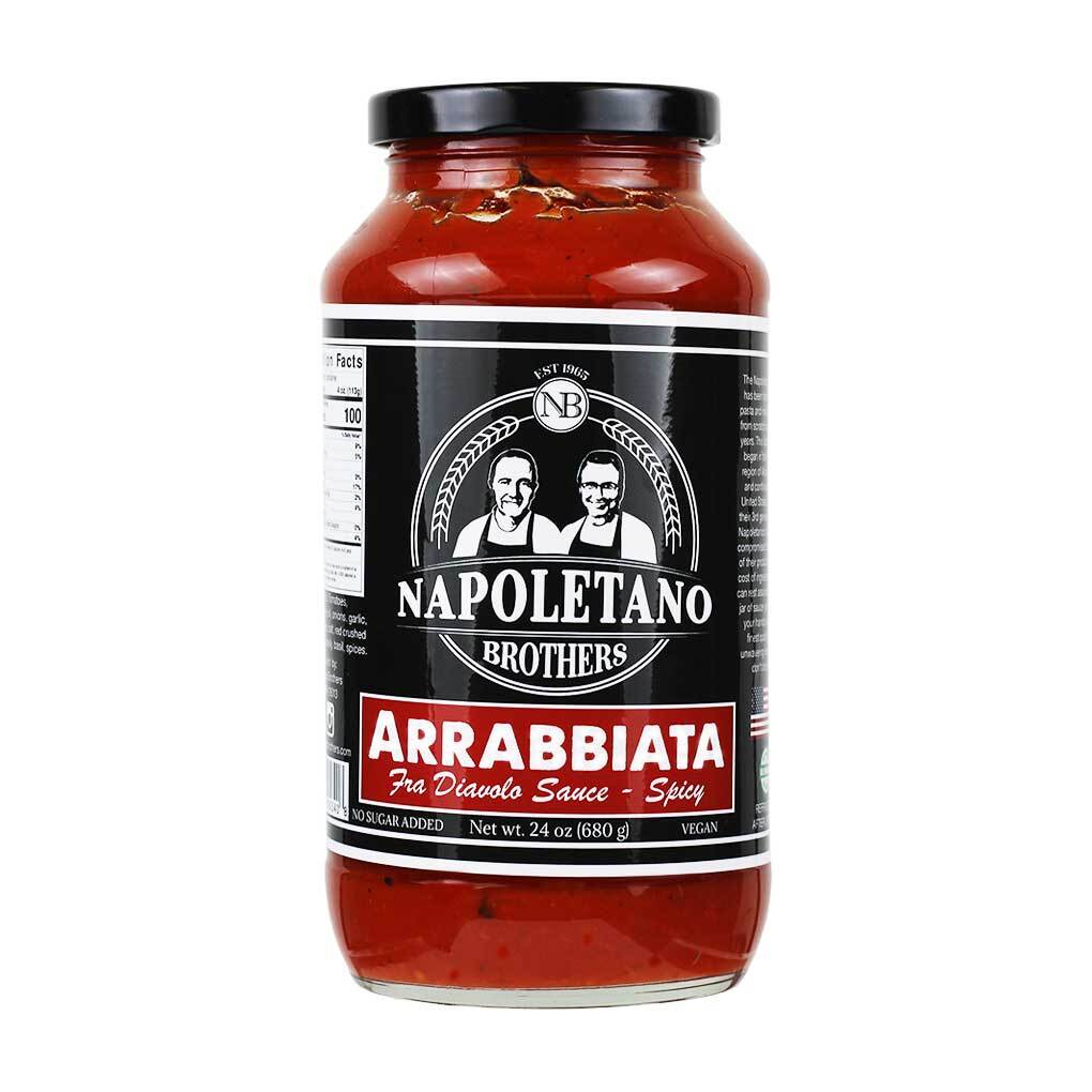 Napoletano Brothers Arrabbiata Sauce 1