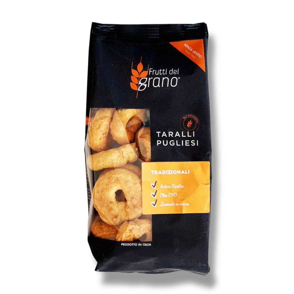 Frutti del Grano Classic Artisanal Taralli Pugliesi 1