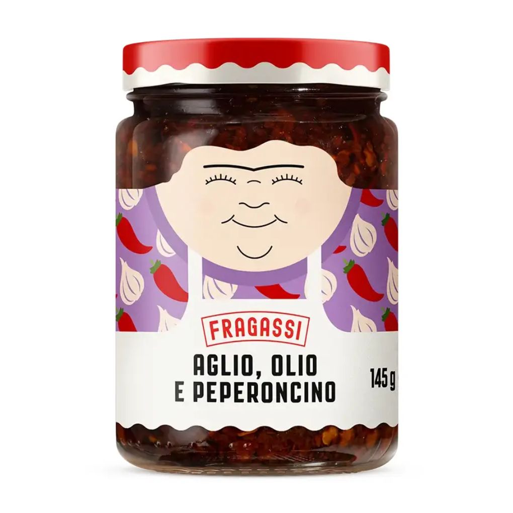 Fragassi Garlic, Oil and Chili Pepper Spread 1