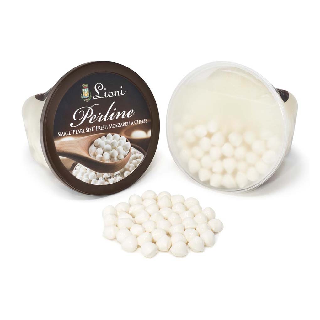 Lioni Latticini Perline Fresh Mozzarella in Water, 1g Pearls 2