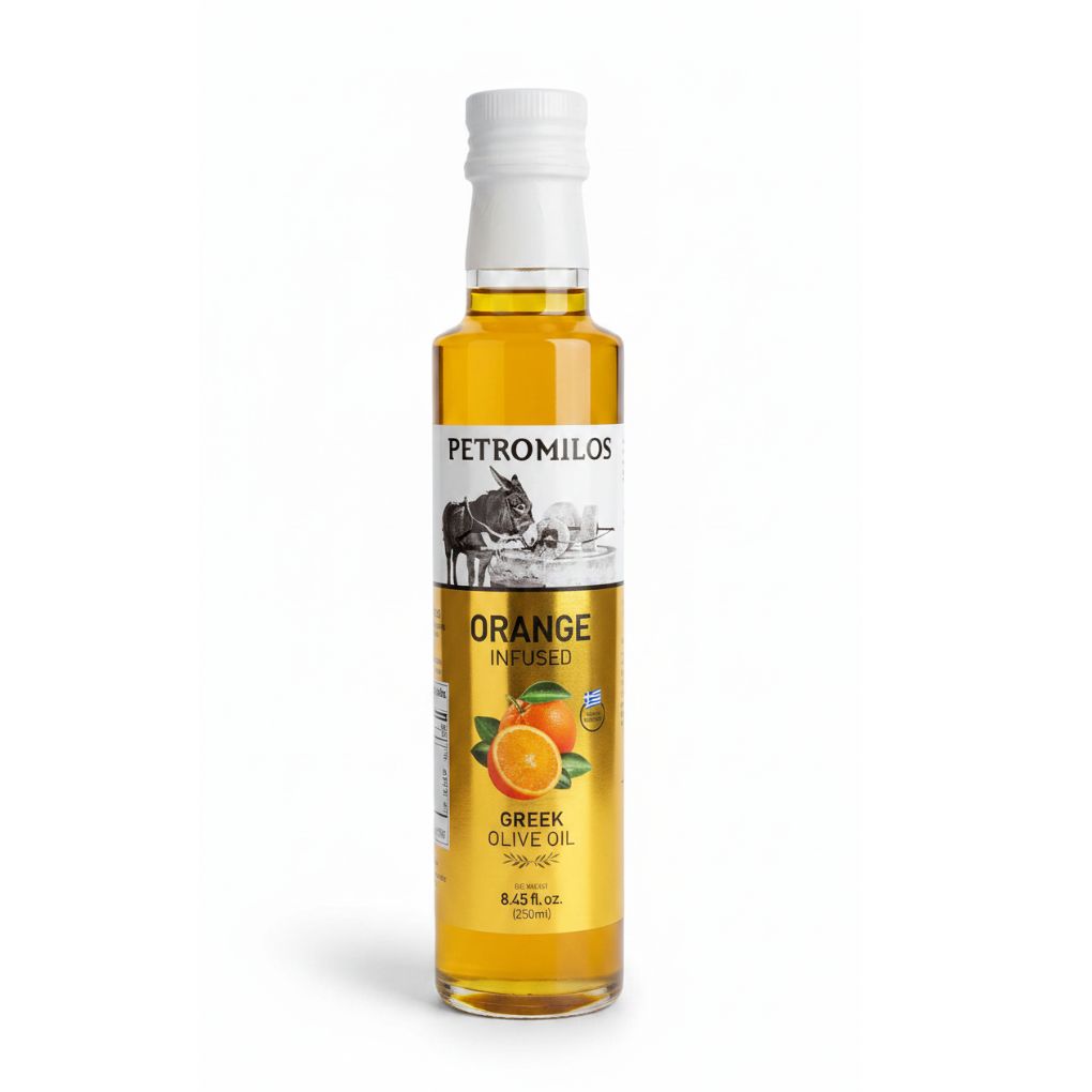 Petromilos Orange Infused Greek Olive Oil 1