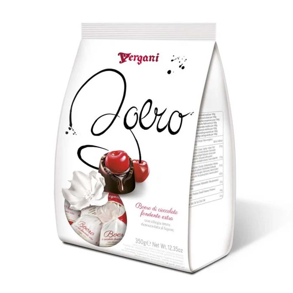 Vergani Boero Dark Chocolate with Liquor-Soaked Whole Cherries 1