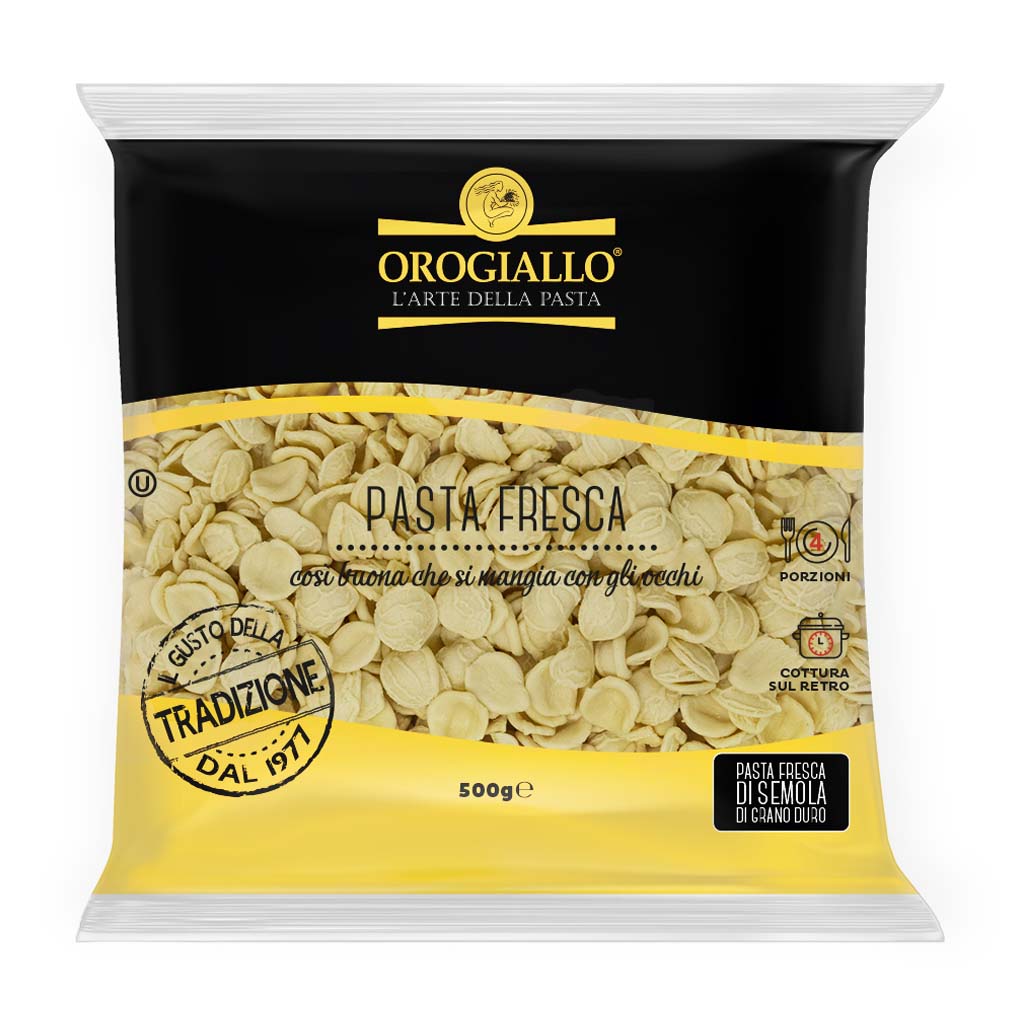 Oro Giallo Fresh Orecchiette Pasta 2