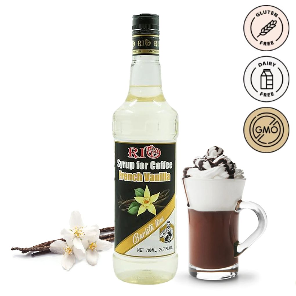 Rio French Vanilla Syrup for Coffee 1