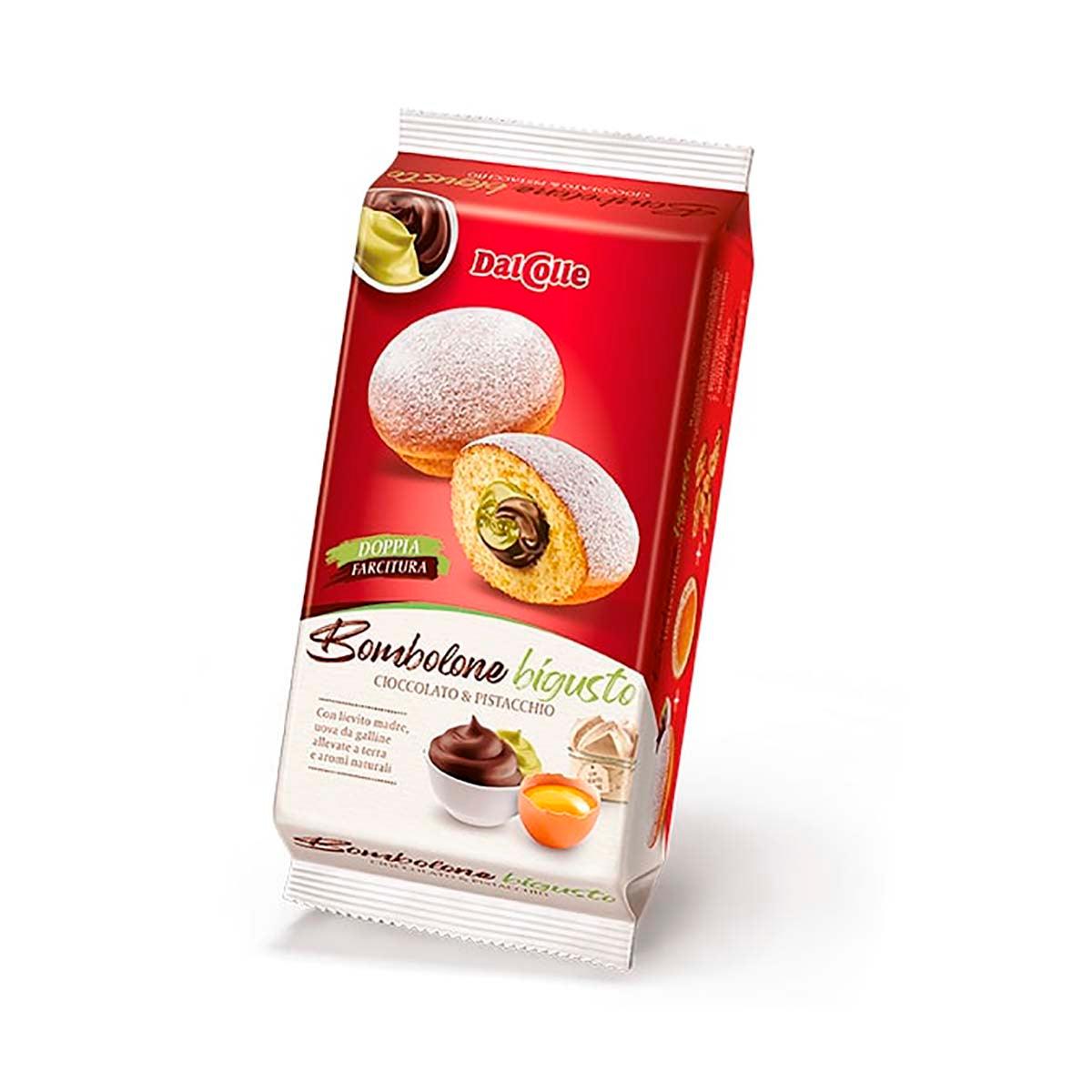Dal Colle Italian Chocolate and Pistachio Bomboloni Donuts 1